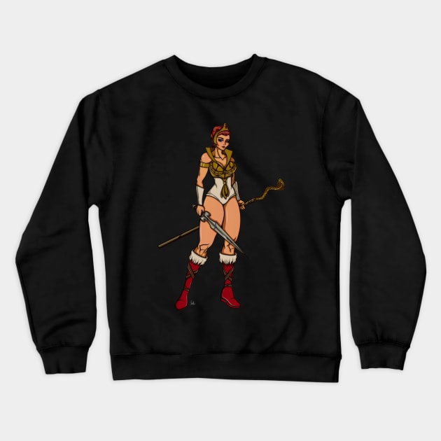 Teela Crewneck Sweatshirt by MauryAraya316